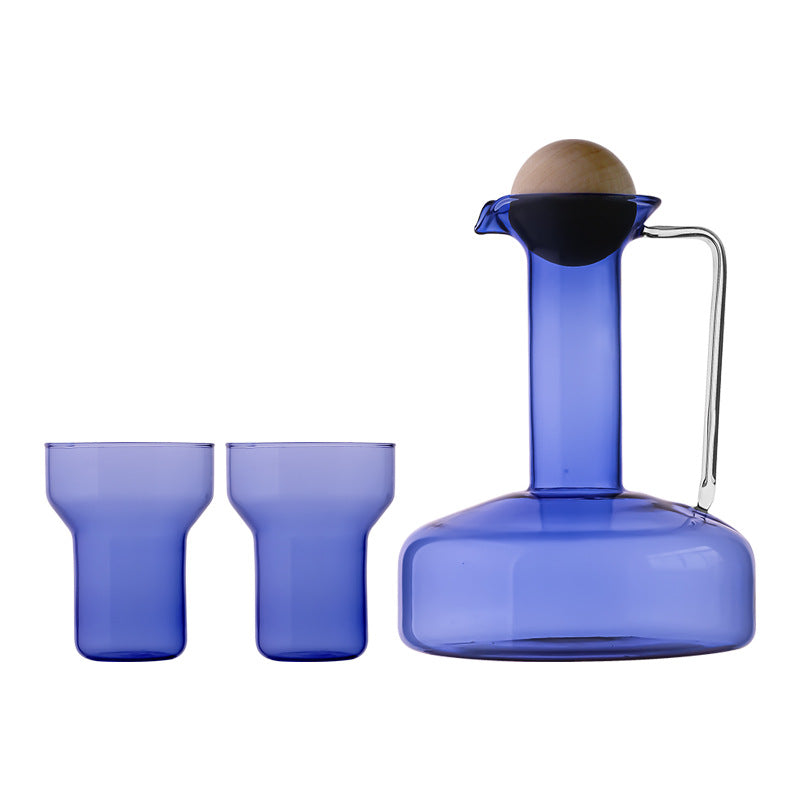 Swan Glass Carafe – 1.5L Nordic Borosilicate Water Pitcher
