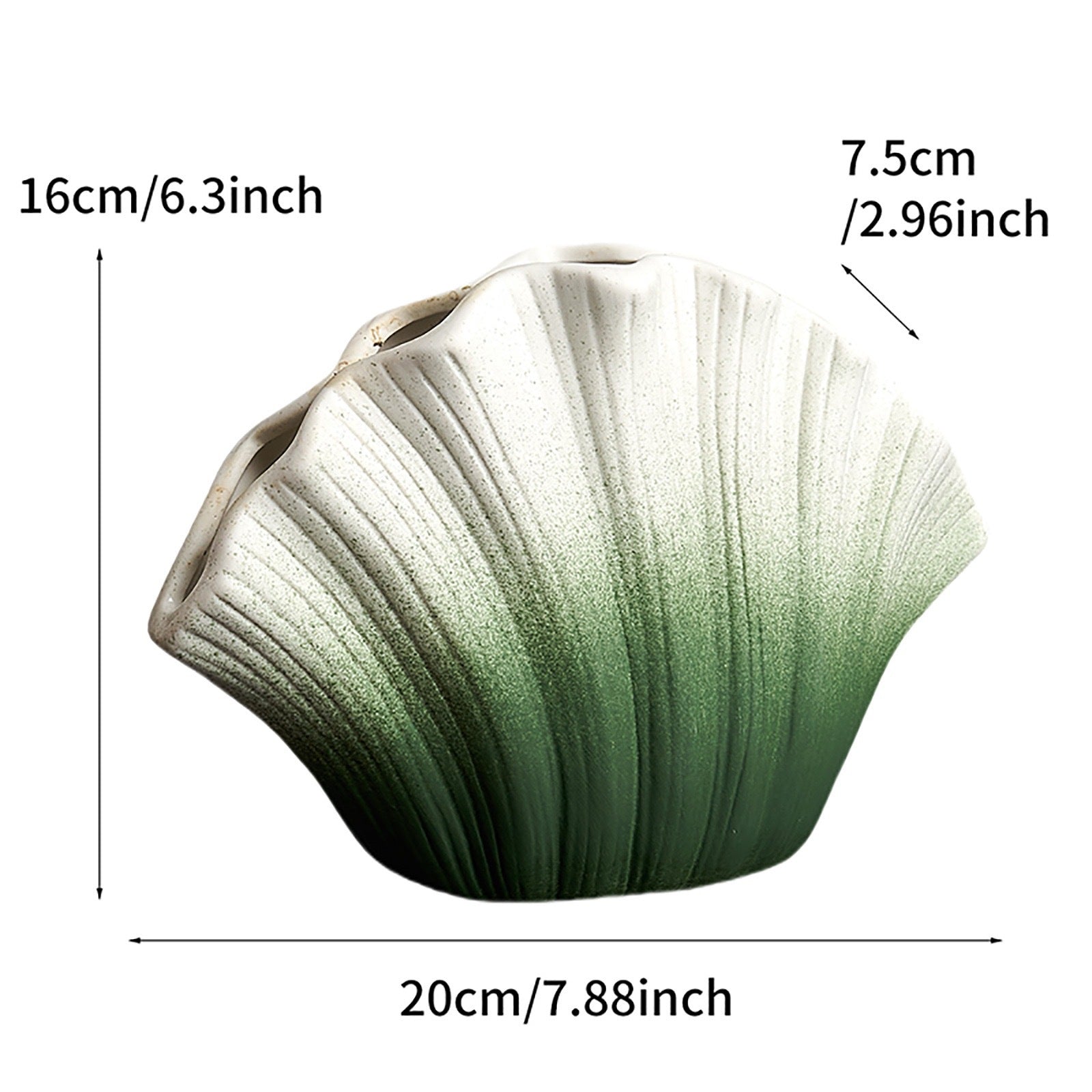 Changhong Shell Ceramic Vase