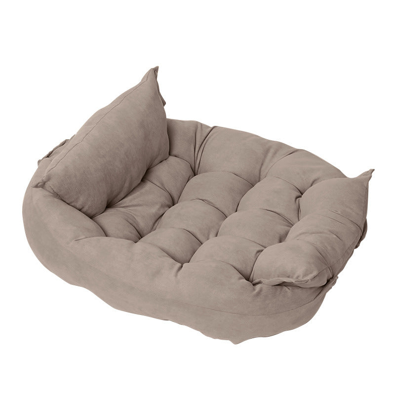 Cozy Cloud | Multi-Functional Pet Bed – Ultra-Soft, Foldable & Supportive