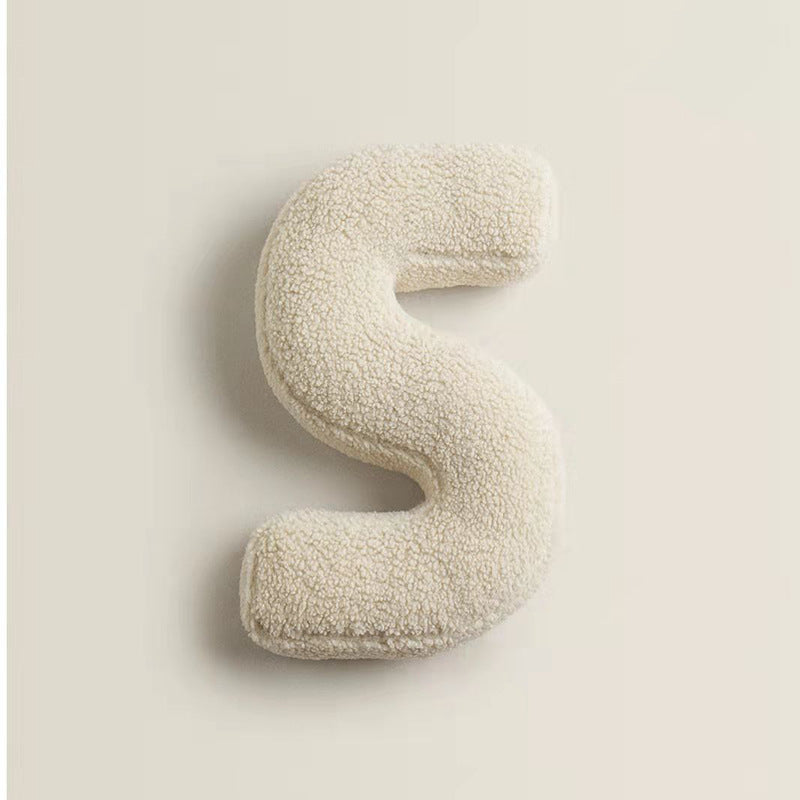 Alphabet Letter Pillow | A–Z Decorative Cushion