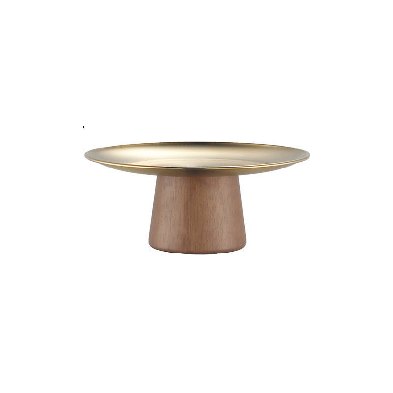 Stainless Steel High-Foot Dessert Tray