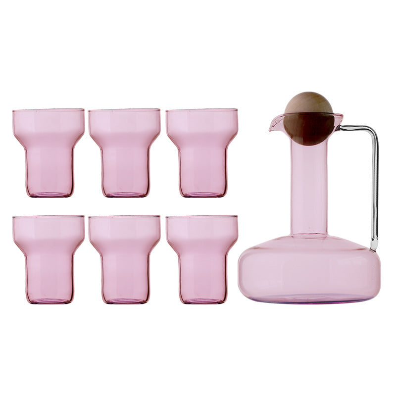 Swan Glass Carafe – 1.5L Nordic Borosilicate Water Pitcher