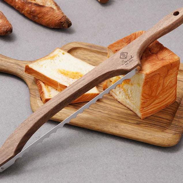 Artisan Bread Bow Knife™ – Precision Wooden Slicing Saw for Bread & Baguettes