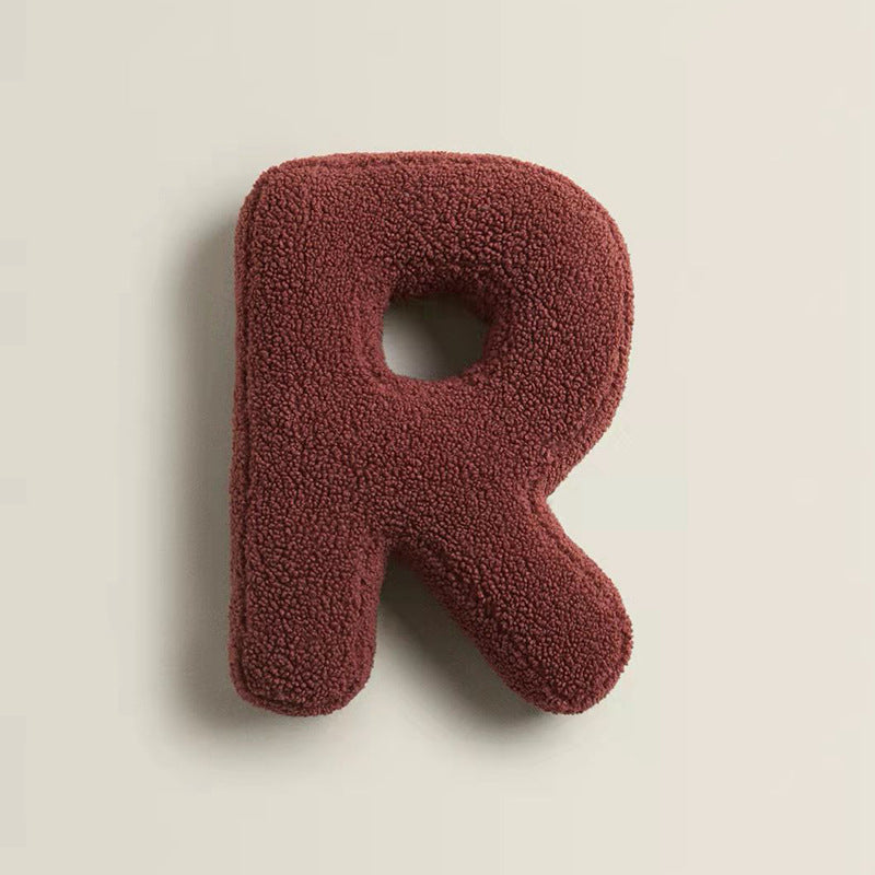 Alphabet Letter Pillow | A–Z Decorative Cushion