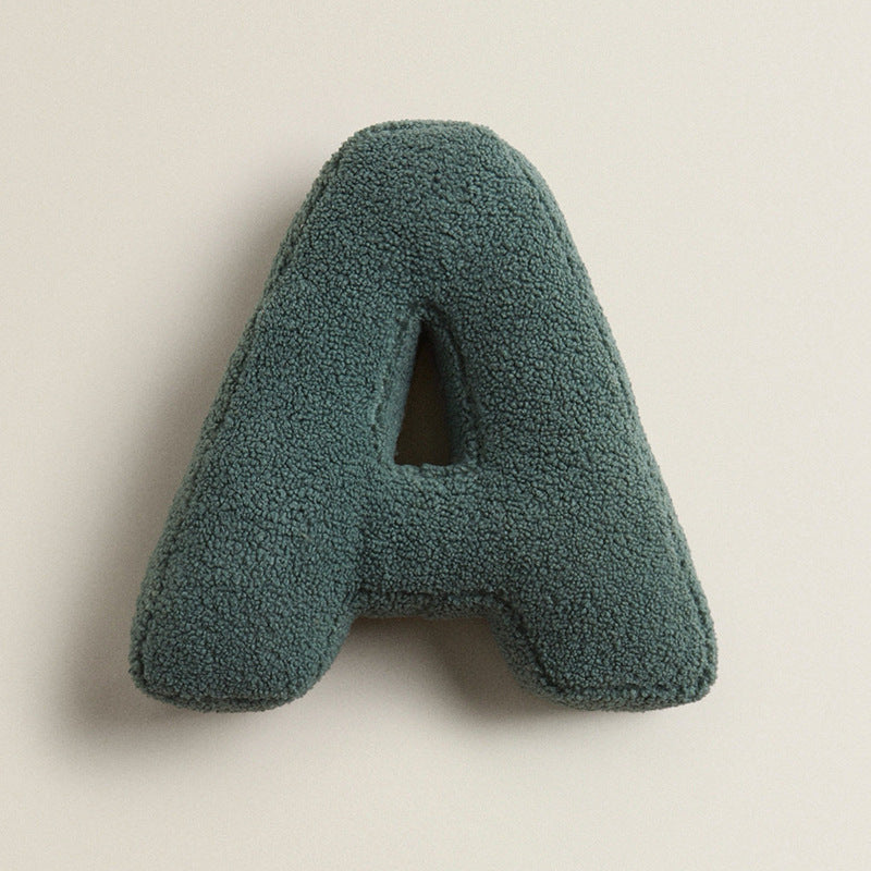 Alphabet Letter Pillow | A–Z Decorative Cushion