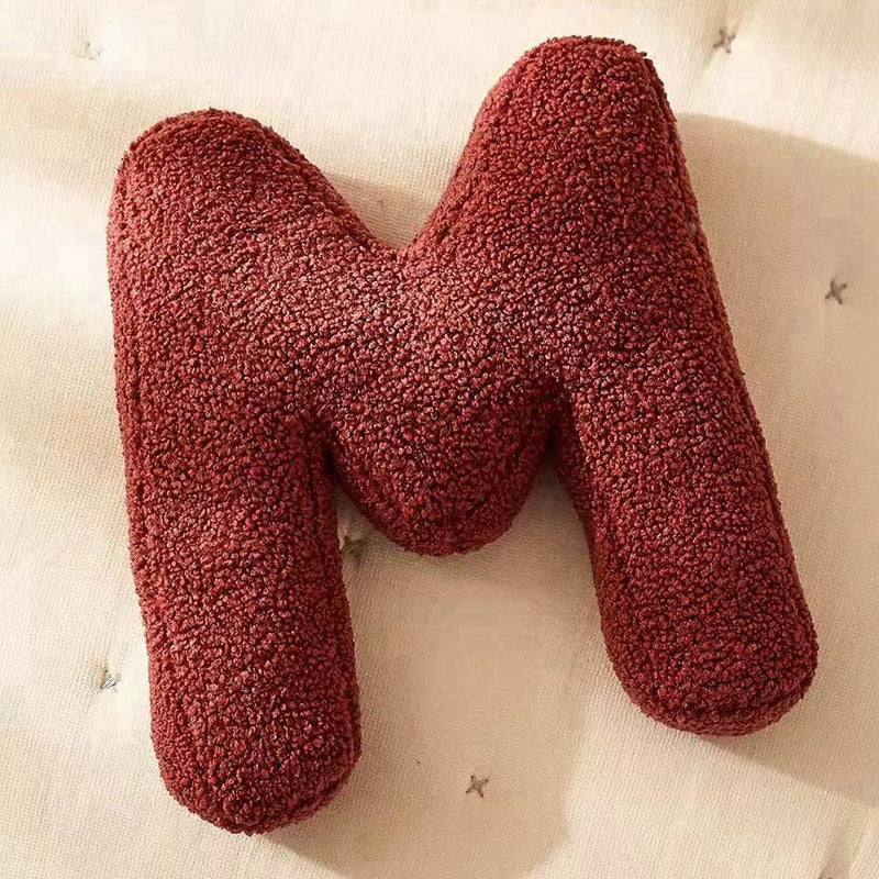 Alphabet Letter Pillow | A–Z Decorative Cushion