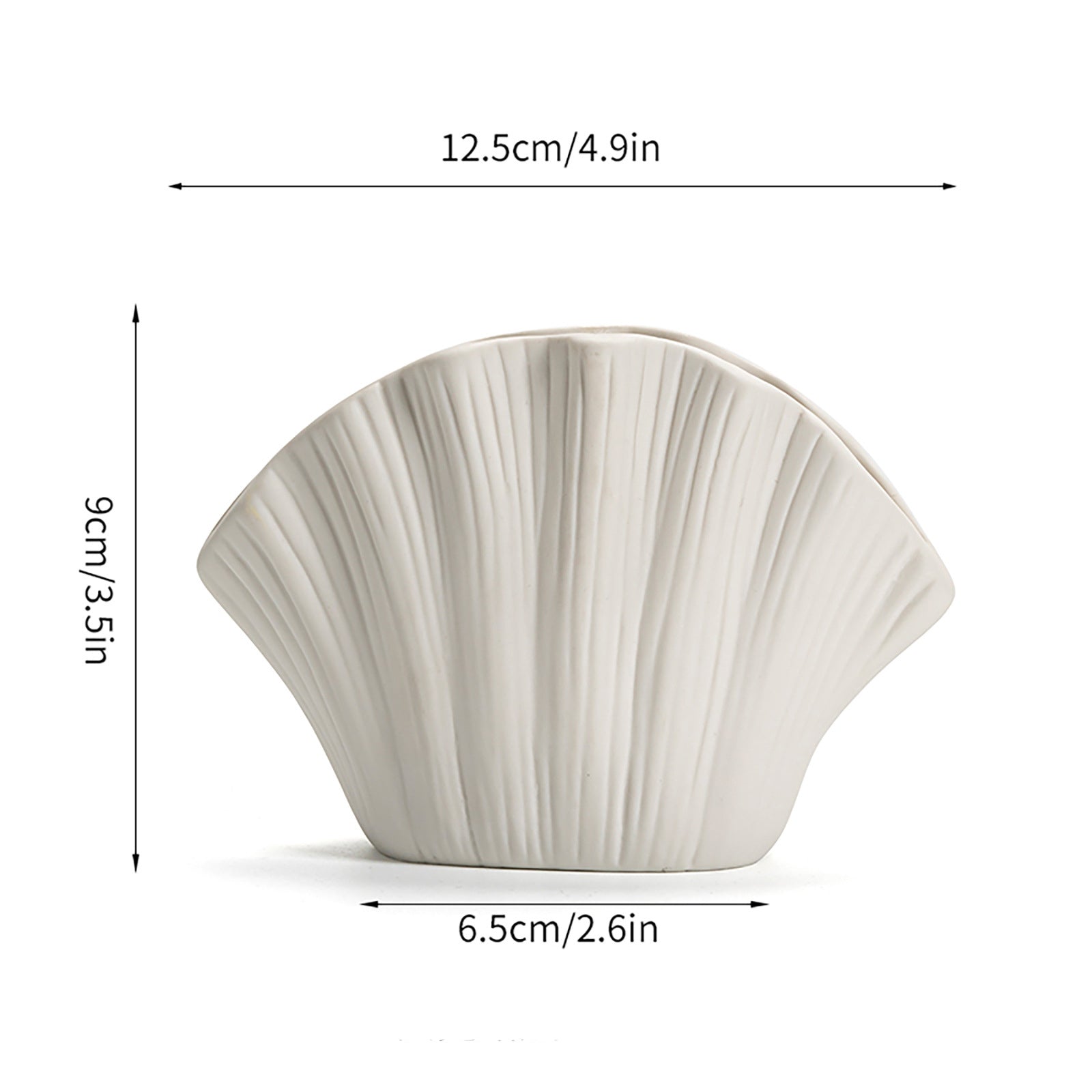 Changhong Shell Ceramic Vase