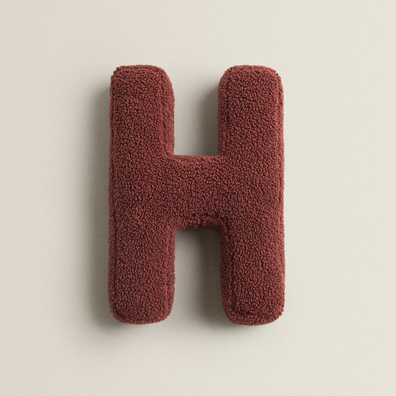 Alphabet Letter Pillow | A–Z Decorative Cushion