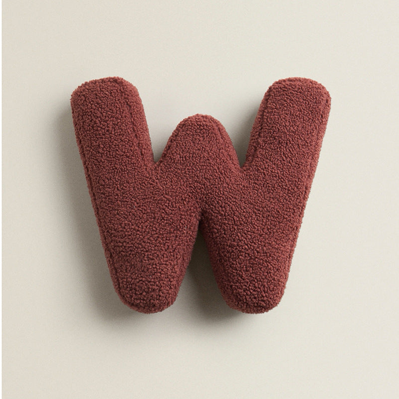 Alphabet Letter Pillow | A–Z Decorative Cushion