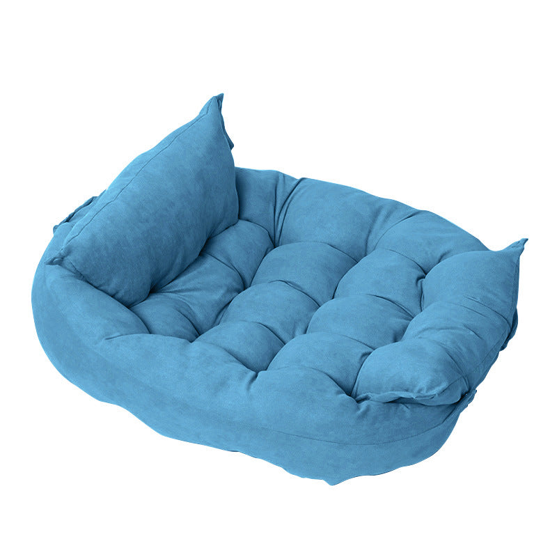 Cozy Cloud | Multi-Functional Pet Bed – Ultra-Soft, Foldable & Supportive