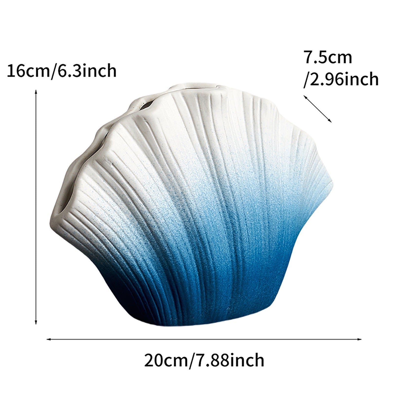 Changhong Shell Ceramic Vase