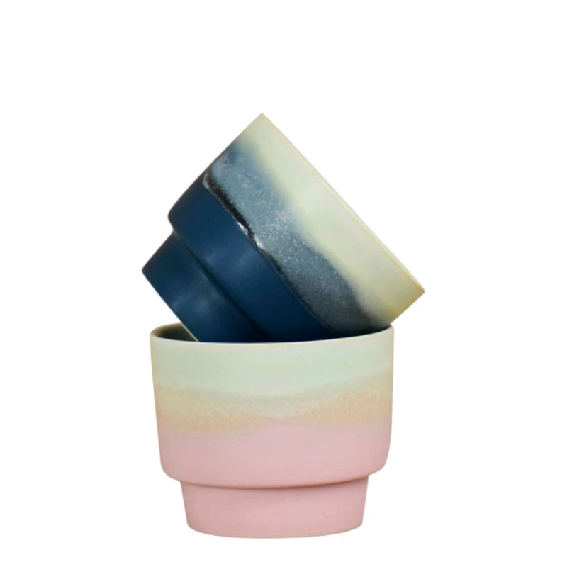 Handmade Kiln-Change Ceramic Mug | 170 ml Coffee Cup