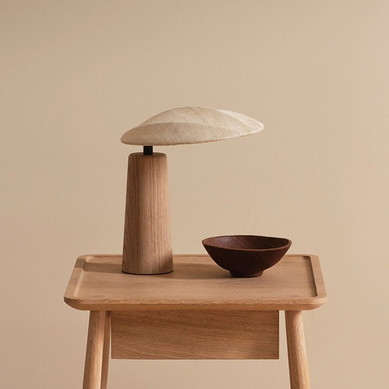 Wood & Linen Harmony Lamp
