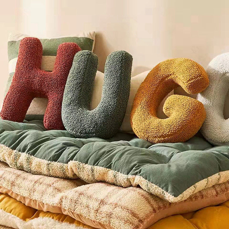 Alphabet Letter Pillow | A–Z Decorative Cushion
