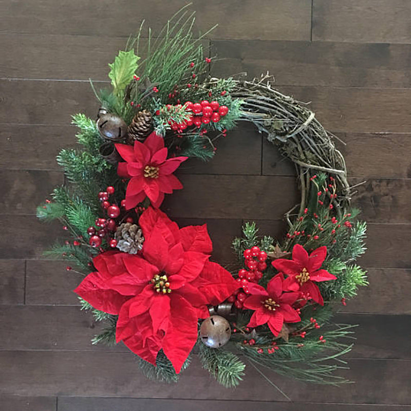 Christmas Wreath Door Hanging
