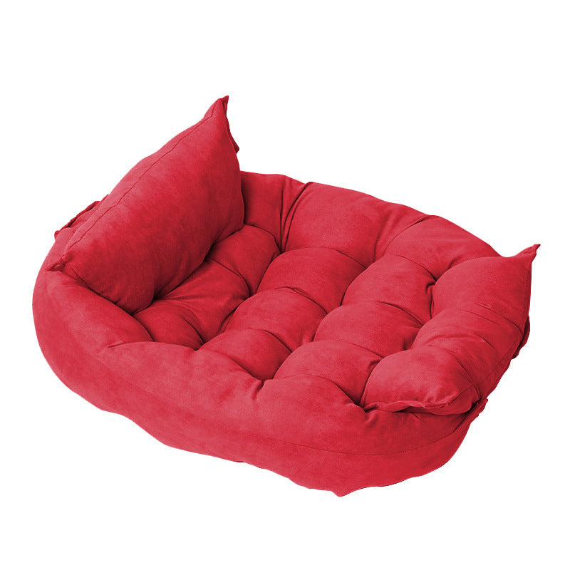 Cozy Cloud | Multi-Functional Pet Bed – Ultra-Soft, Foldable & Supportive