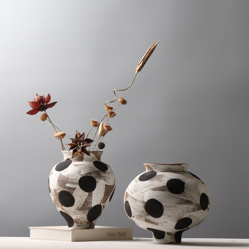 Nordic Aurora Resin Vase