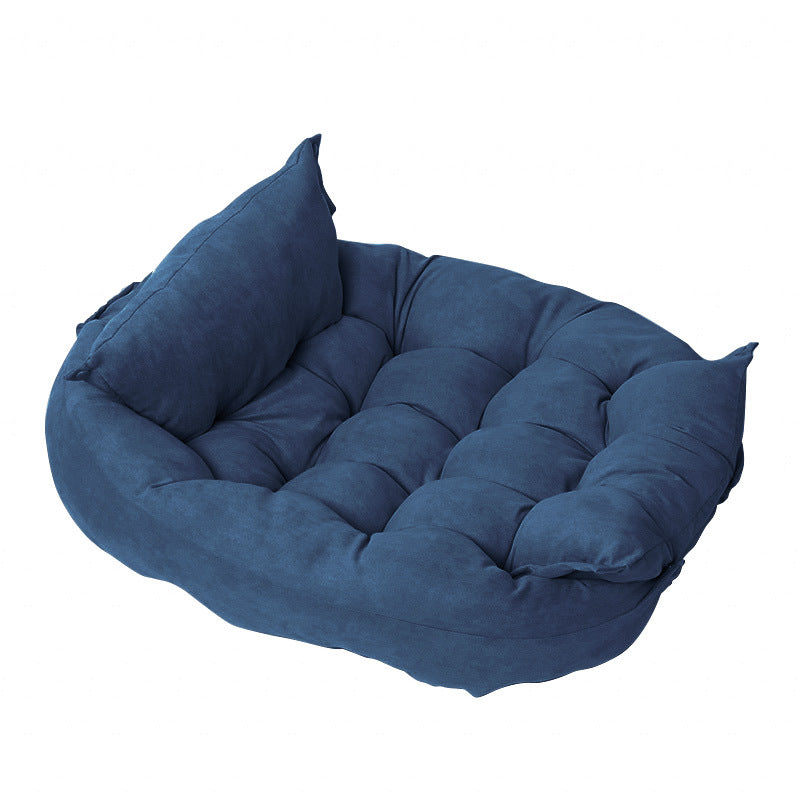 Cozy Cloud | Multi-Functional Pet Bed – Ultra-Soft, Foldable & Supportive