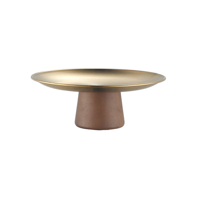 Stainless Steel High-Foot Dessert Tray
