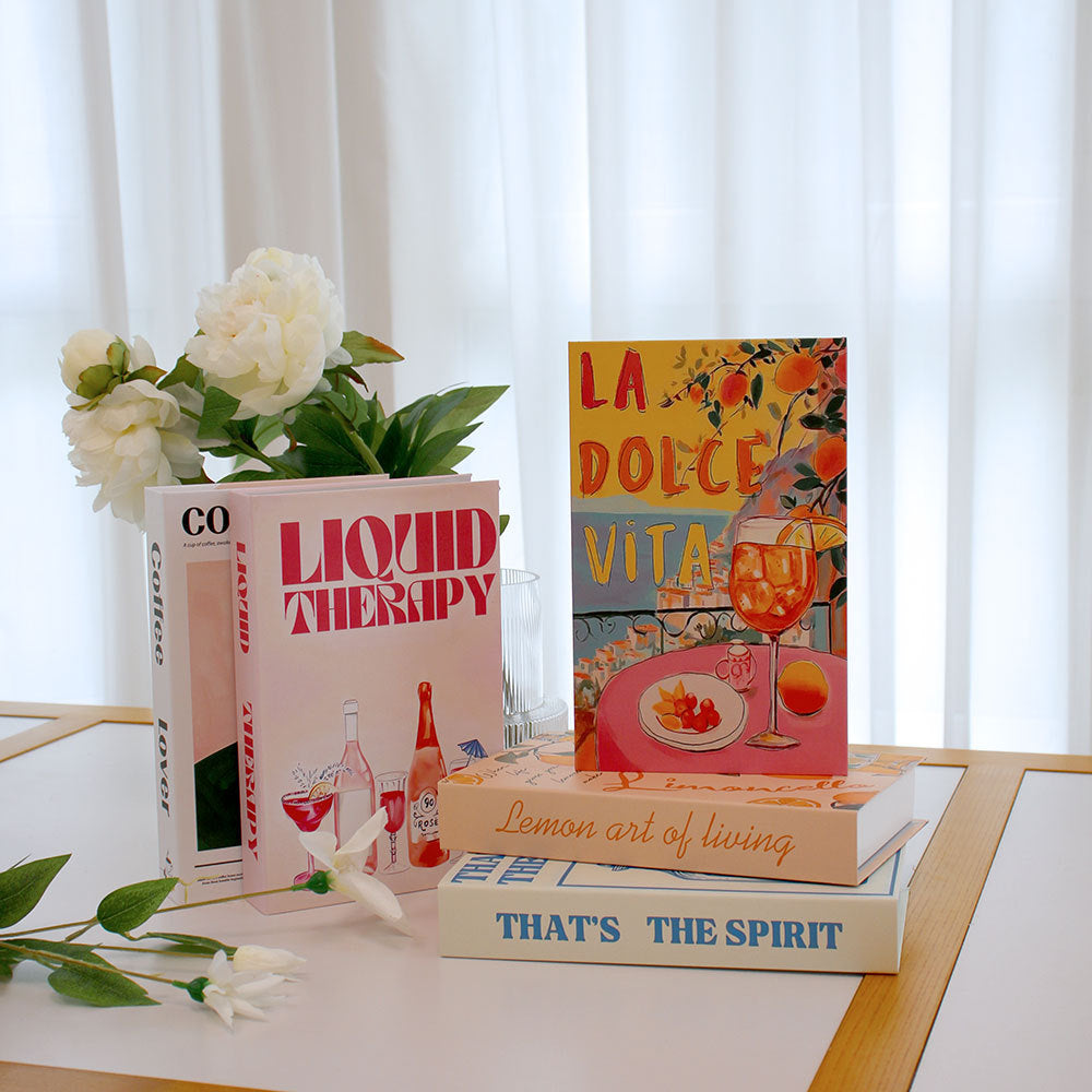 Minimalist Nordic Faux Decorative Books | Coffee Table & Shelf Display
