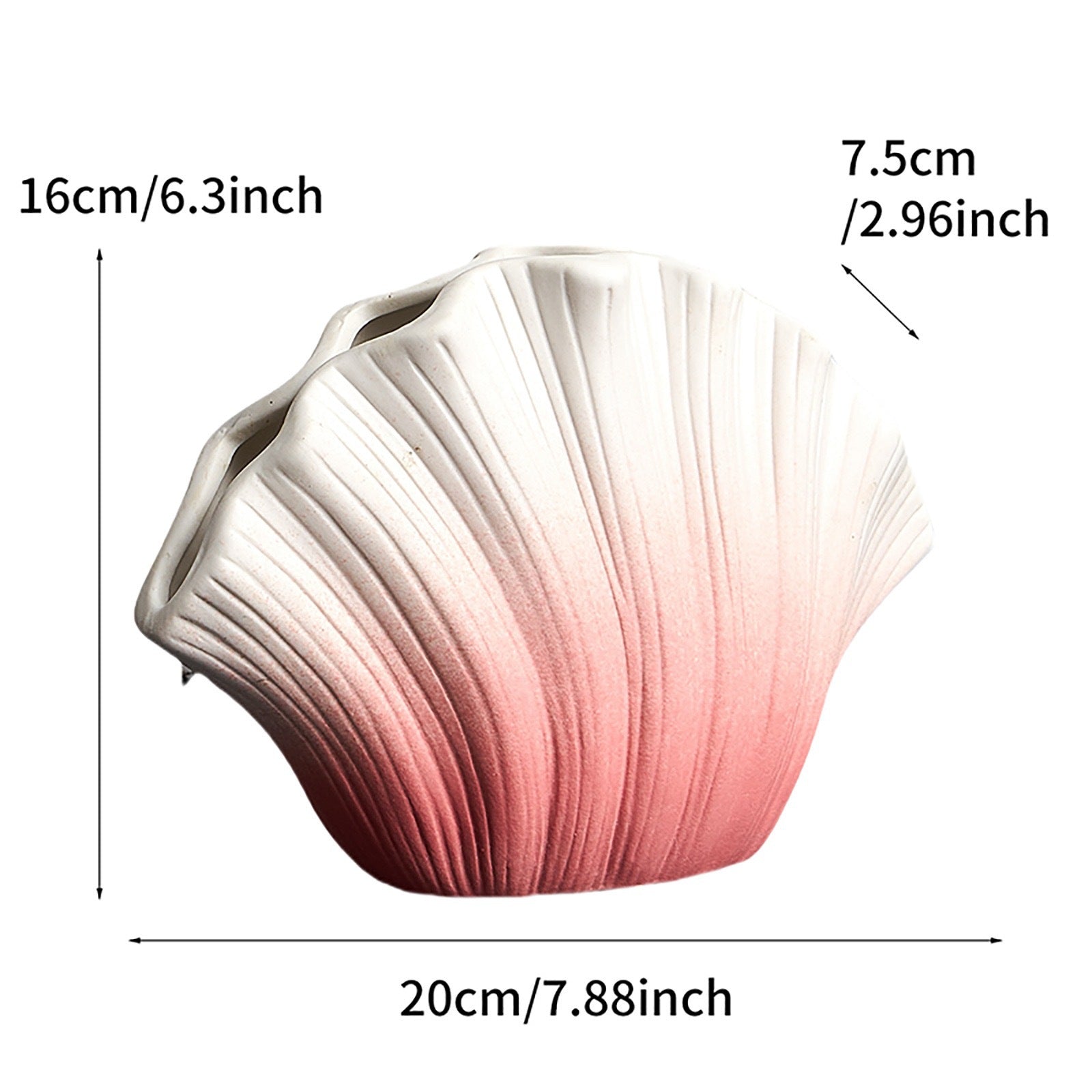 Changhong Shell Ceramic Vase