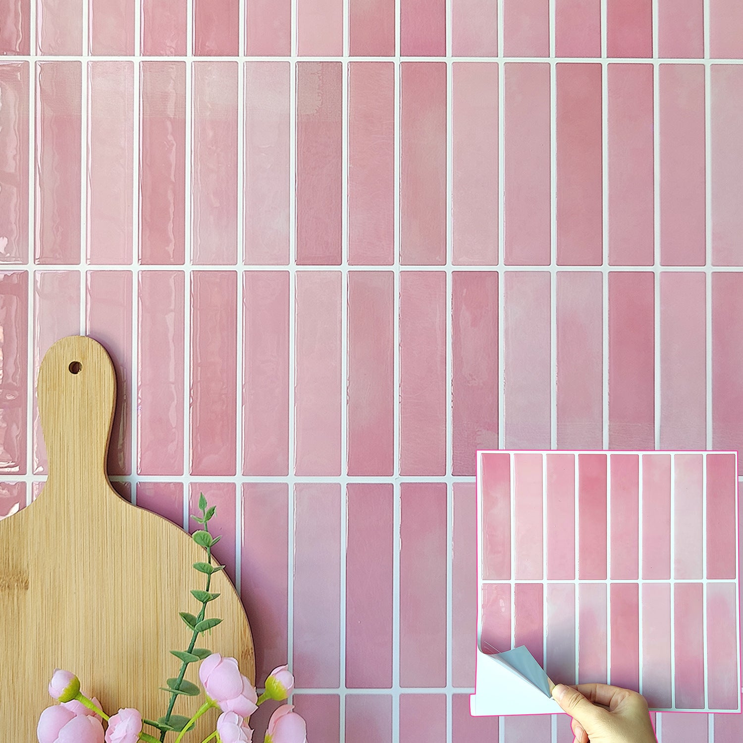 3D Waterproof Wall Sticker | Modern Minimalist Geometric Tile
