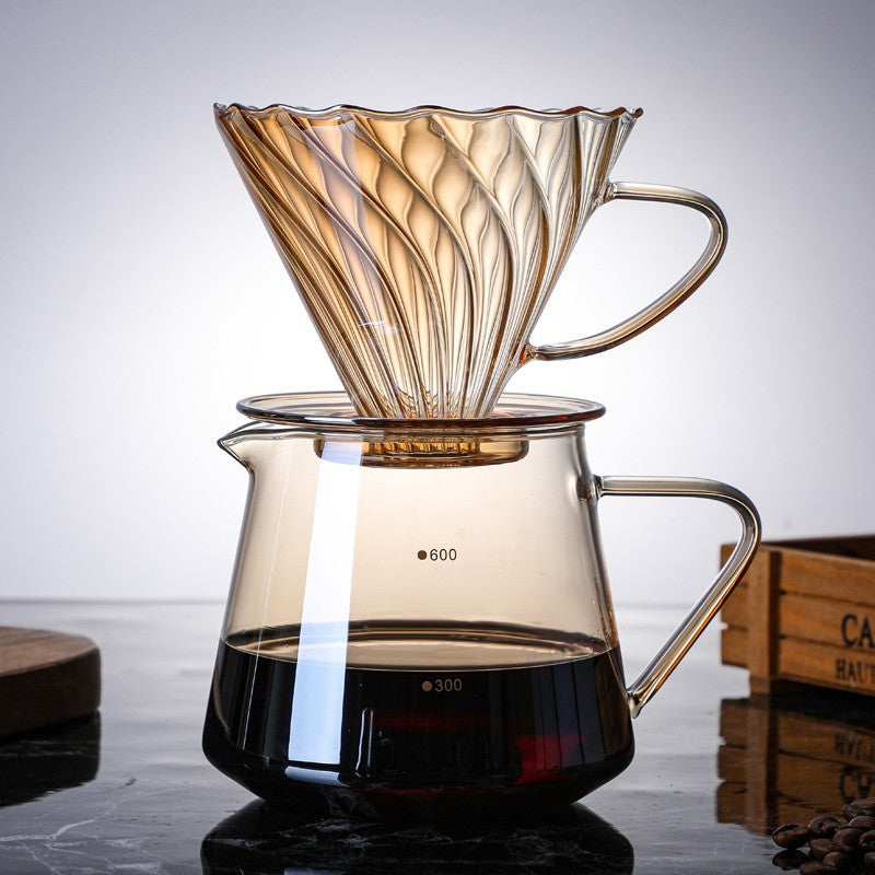 Wujiawu Glass Filter Coffee Pot – V60 Style