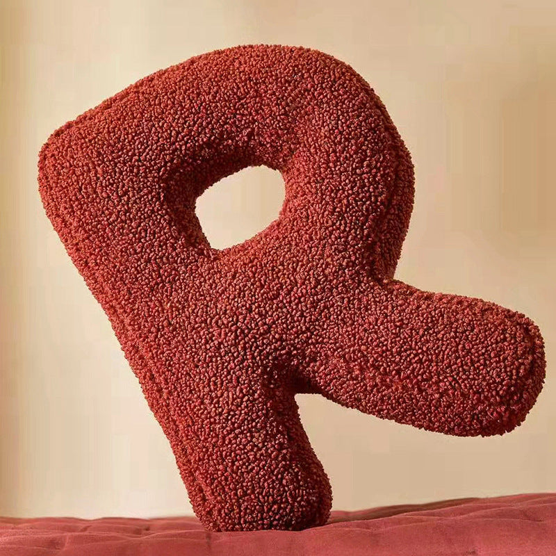 Alphabet Letter Pillow | A–Z Decorative Cushion