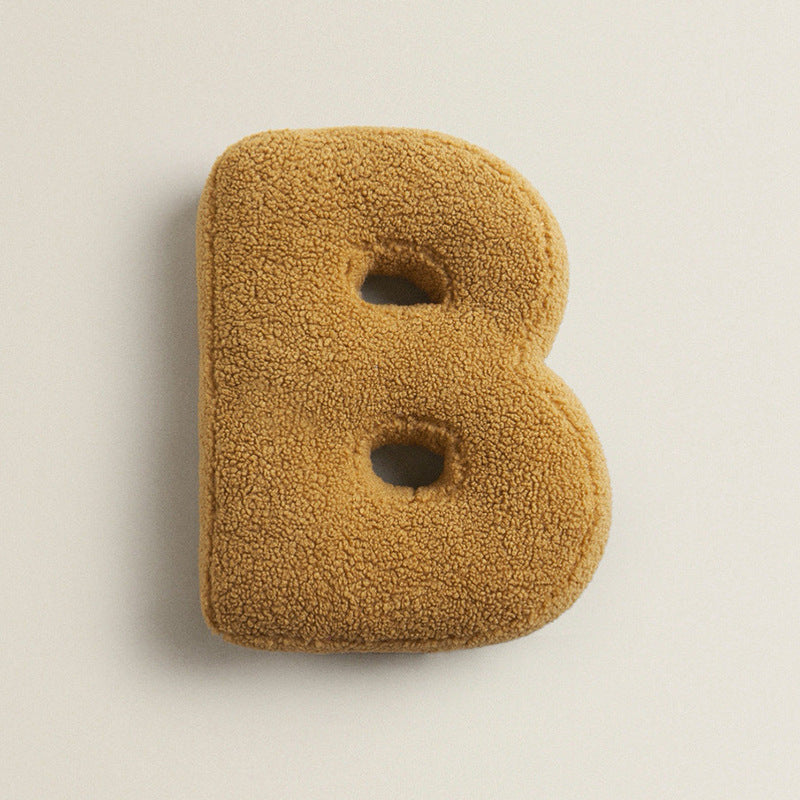 Alphabet Letter Pillow | A–Z Decorative Cushion