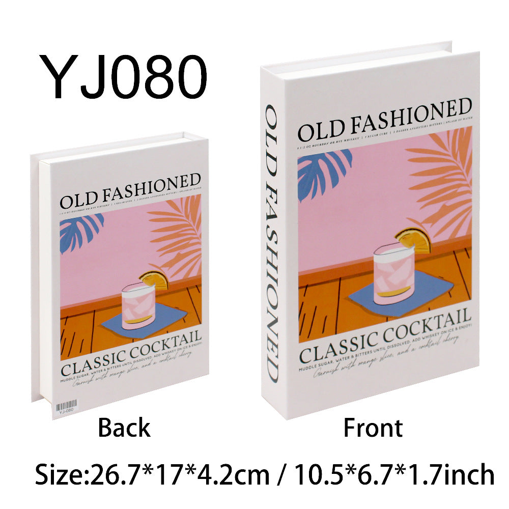 Minimalist Nordic Faux Decorative Books | Coffee Table & Shelf Display