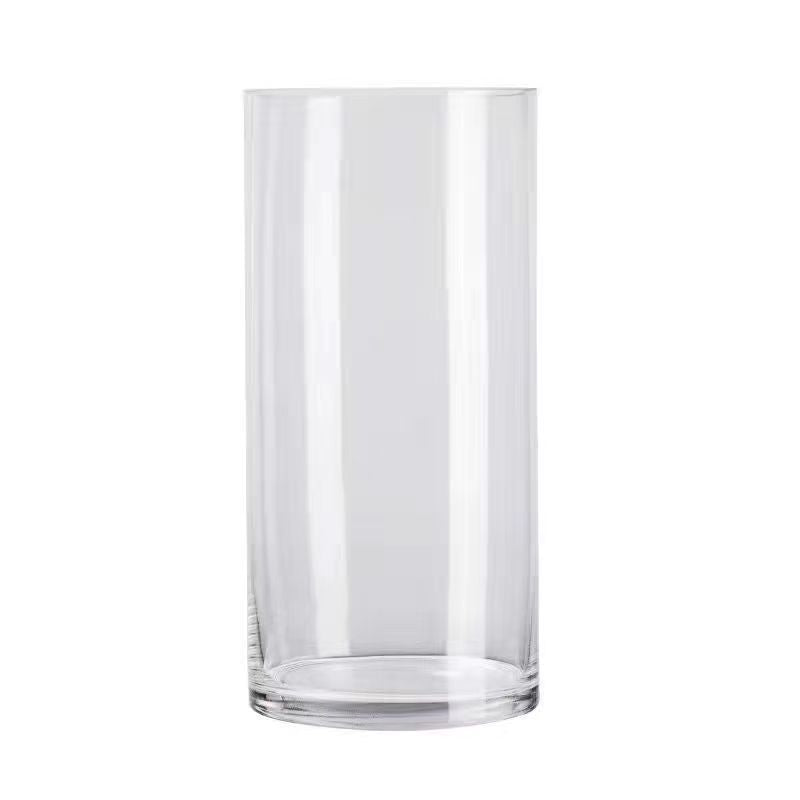 Modern Glass Cylinder & Oval Vases