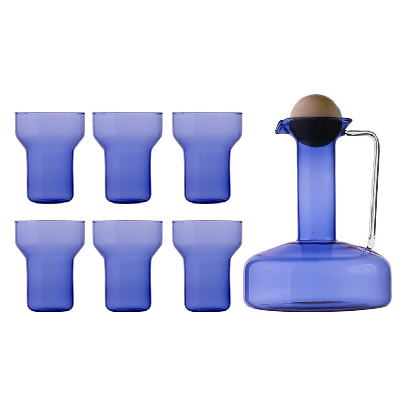 Swan Glass Carafe – 1.5L Nordic Borosilicate Water Pitcher