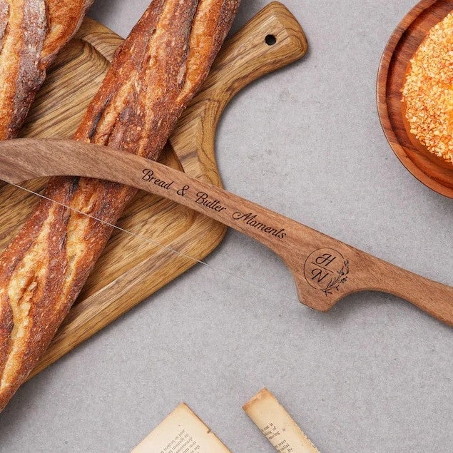 Artisan Bread Bow Knife™ – Precision Wooden Slicing Saw for Bread & Baguettes