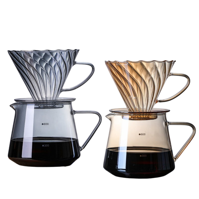 Wujiawu Glass Filter Coffee Pot – V60 Style