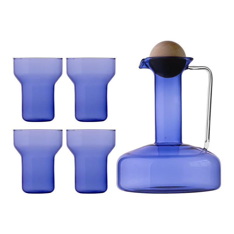 Swan Glass Carafe – 1.5L Nordic Borosilicate Water Pitcher