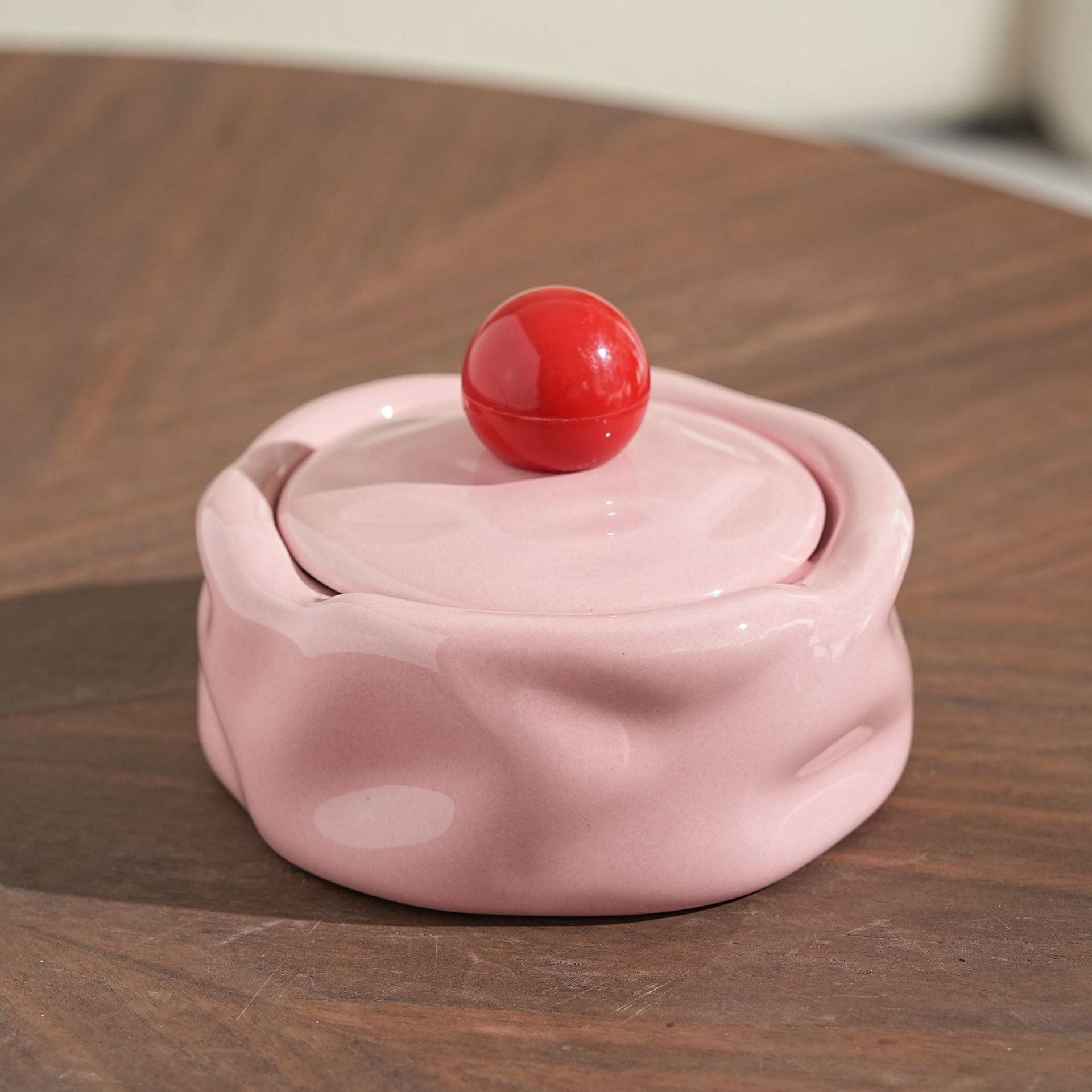 Ceramic Ashtray with Lid