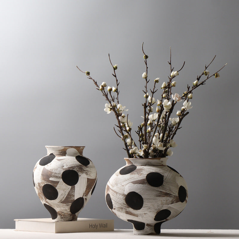Nordic Aurora Resin Vase