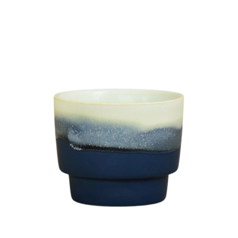 Handmade Kiln-Change Ceramic Mug | 170 ml Coffee Cup