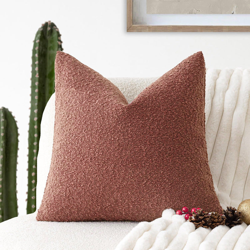 Bouclé Textured Cushion Cover