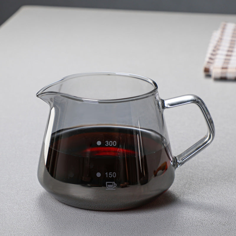 Glass pour over coffee maker