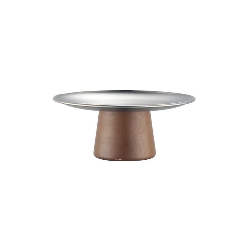 Stainless Steel High-Foot Dessert Tray