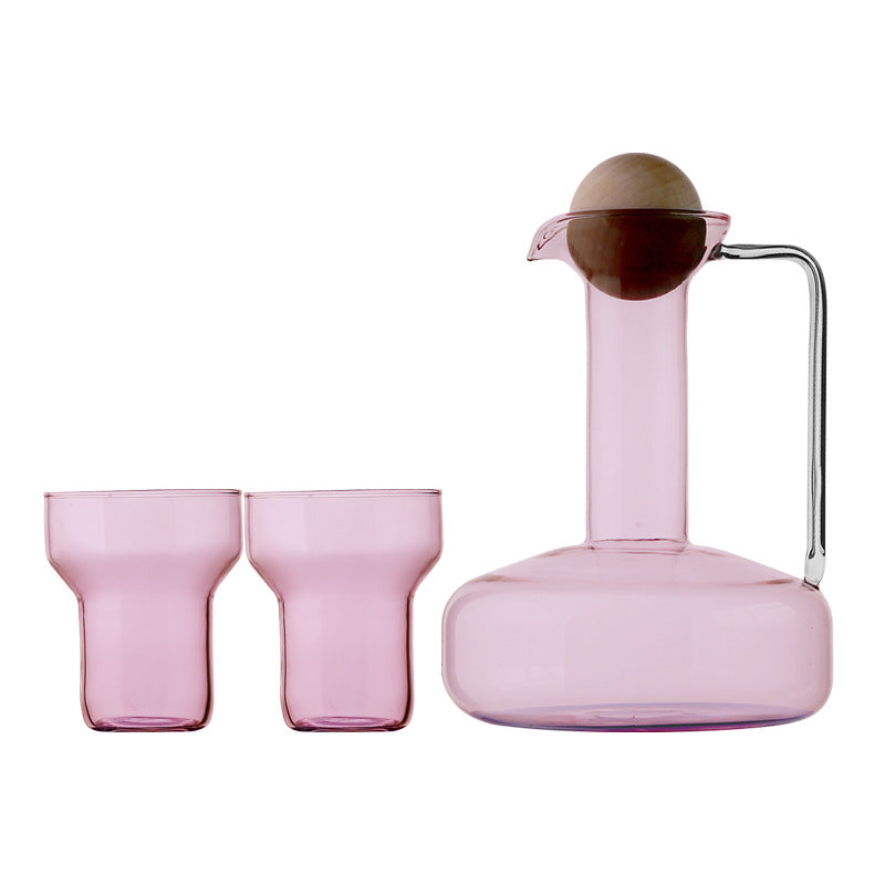 Swan Glass Carafe – 1.5L Nordic Borosilicate Water Pitcher