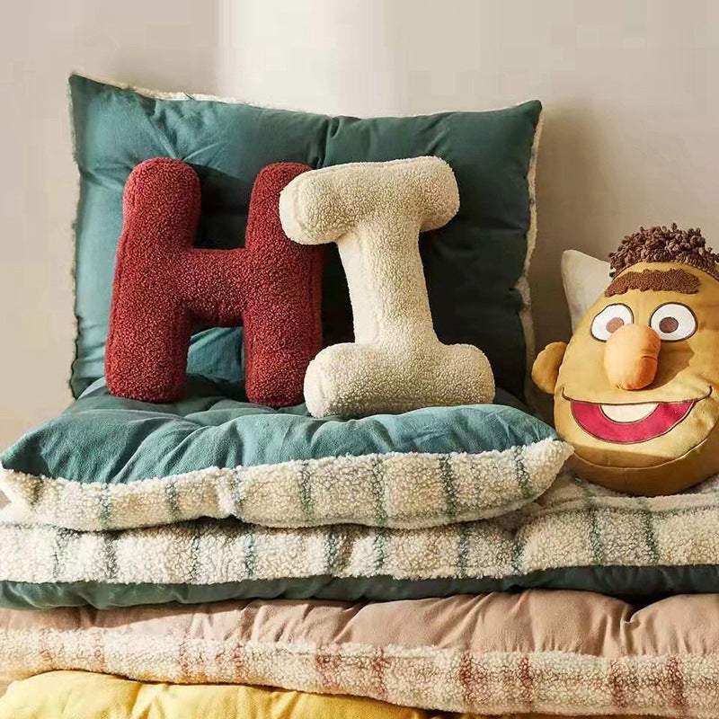 Alphabet Letter Pillow | A–Z Decorative Cushion