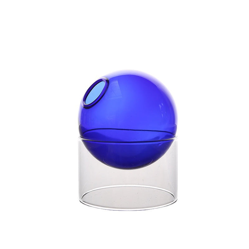 Celeste Glass Orb Vase