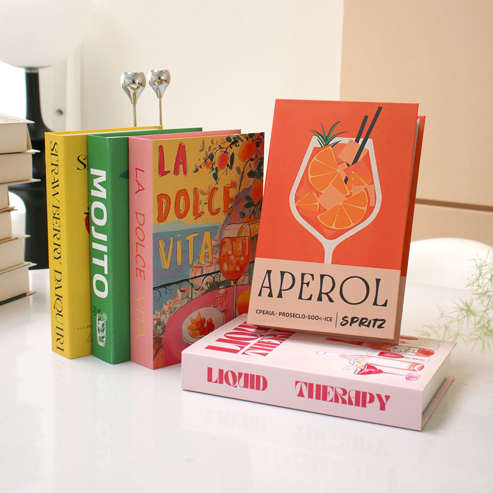Minimalist Nordic Faux Decorative Books | Coffee Table & Shelf Display