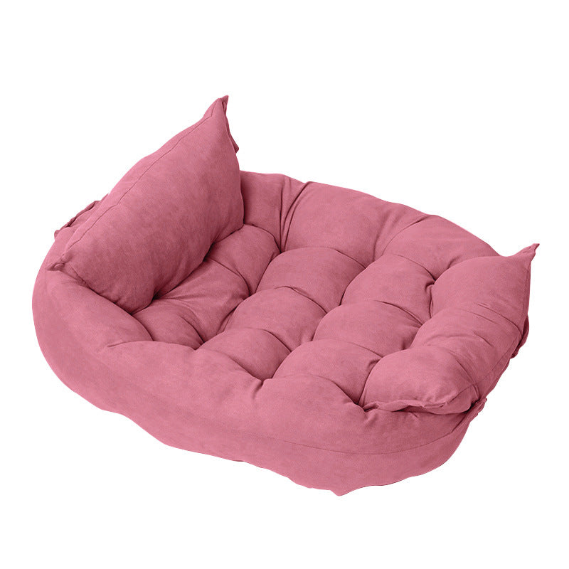 Cozy Cloud | Multi-Functional Pet Bed – Ultra-Soft, Foldable & Supportive