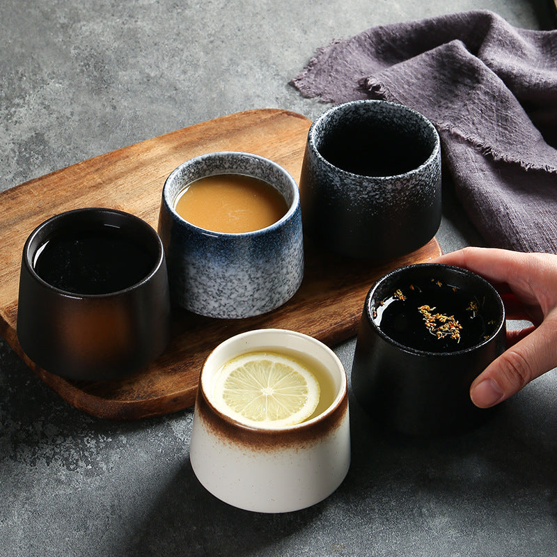 Ceramic Coffee Cup 6.8 oz Nordic Style Stoneware Coffe and Tea Mug