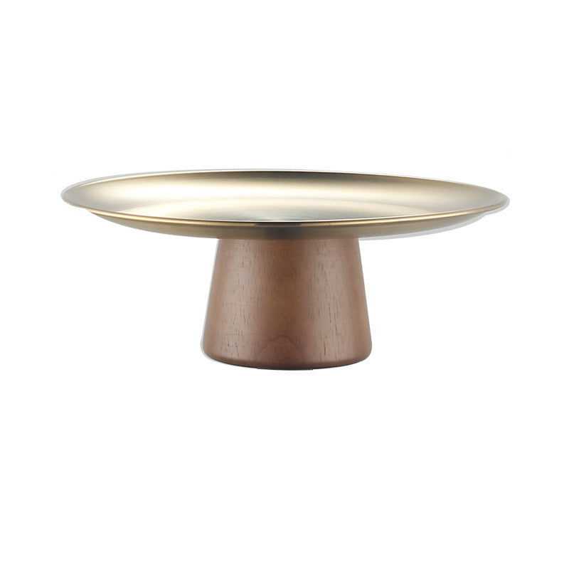 Stainless Steel High-Foot Dessert Tray