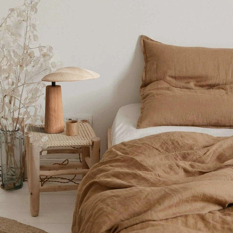 Wood & Linen Harmony Lamp