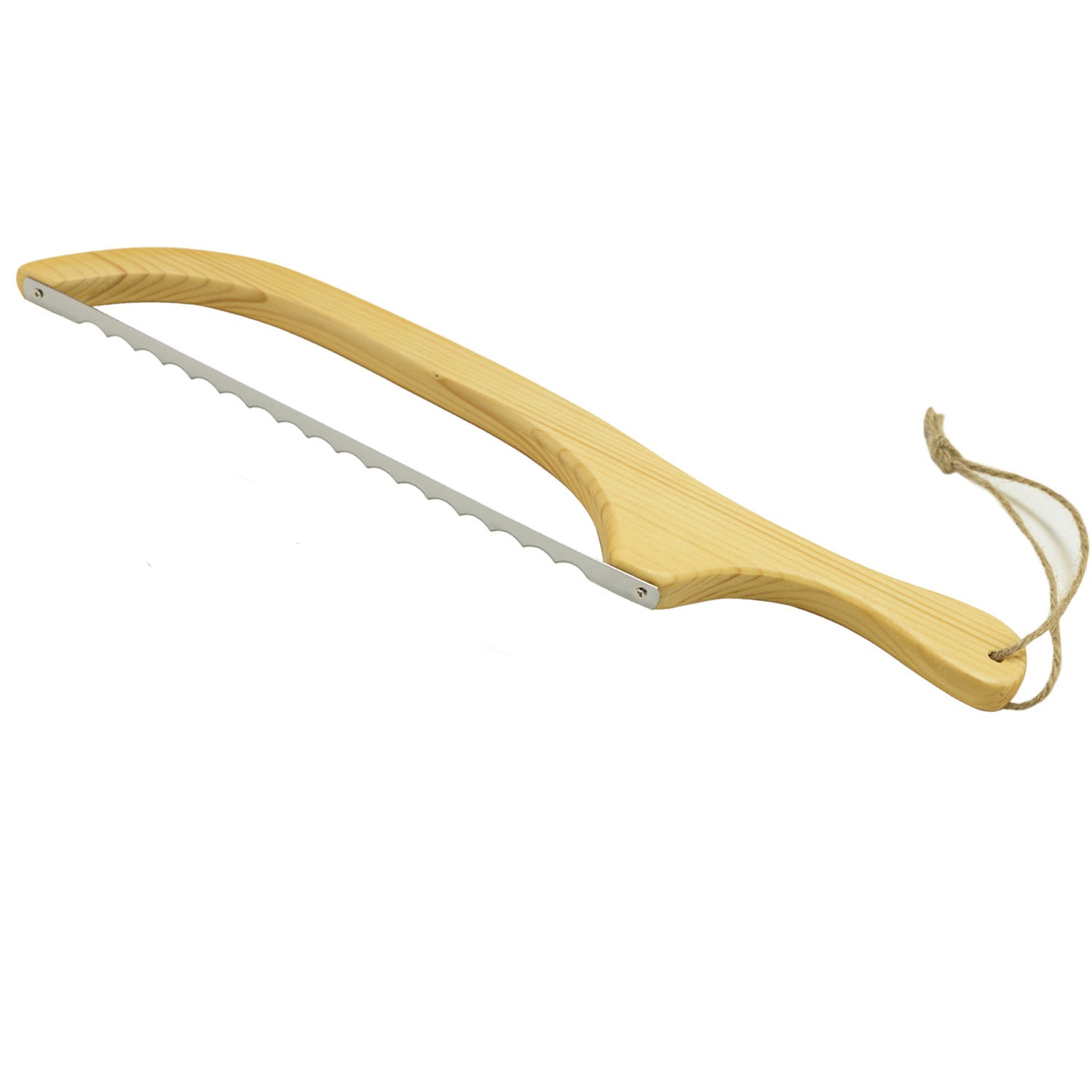 Artisan Bread Bow Knife™ – Precision Wooden Slicing Saw for Bread & Baguettes